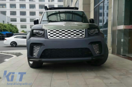 Body Kit gia Defender SUV L663 2019+ Profylaktíras koukoúla Schára Fterá Symvoulés exátmisis-image-6108336
