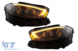 Body Kit gia Mercedes E-Class W212 09-12 Metatropí se W213 E63 Look  Profylaktíras-image-6107585