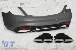 Body Kit gia Mercedes S-Class W222 Facelift 13-08.20 Bumper Exhaust S63 Look-image-6128144