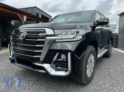 Body Kit gia Toyota Land Cruiser FJ200 Retrofit 2008-2015 2022 Look Koukoúla profylaktíra-image-6113247