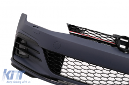Body Kit gia VW Golf 7 VII 2013-2017 7.5 GTI Schedíasi máska profylaktíra Plaïnés podiés-image-6106406