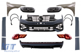 image-37-Body Kit gia VW Tiguan 2 AD BW 16-19 Conversion 2021 R Look Thóloi trochón me máska