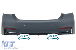 Body Kit Griglie Doppio Banda per BMW 3 F30 11-19 M3 CS Guarda Senza fendinebbia-image-6077560