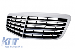 
Body kit hűtőráccsal MERCEDES-Benz E-osztály W211 (2002-2009) modellekhez, E63 AMG Dizájn -image-6098036