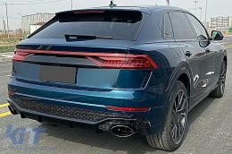 Body Kit katállhlo gia Audi Q8 SUV (2018-2023) RS Schediasmós-image-6107106