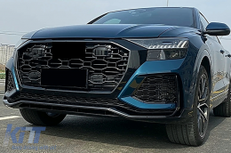 Body Kit katállhlo gia Audi Q8 SUV (2018-2023) RS Schediasmós-image-6107108