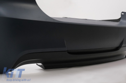 Body Kit katállhlo gia BMW Seirá 3 E90 (2005-2008) M-Technik Kidney Kagkéla Diplí ríga M Design Piáno Mavro-image-6100983