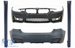 image-79-Body Kit katállhlo gia BMW Seirá 3 F30 Non LCI & LCI (2011-2018) M3 Athlhtikó EVO Schediasmós With Plaϊná Kit
