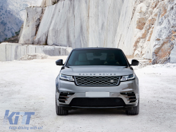 Body Kit katállhlo gia Land Range Rover Velar SUV L560 (2017-Up) me DRL LED Dunamikó Look-image-6074893