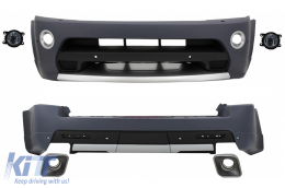 Body Kit katállhlo gia Land Range Rover Athlhtikó L320 Ananéosh (2009-2013) Schedíash Autobiografías Mavro Grília Edition-image-6015581