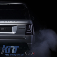 Body Kit katállhlo gia Land Range Rover Athlhtikó L320 Ananéosh (2009-2013) Schedíash Autobiografías with Kapnós Fotistiká Píso Fóta Glohh-image-6050712