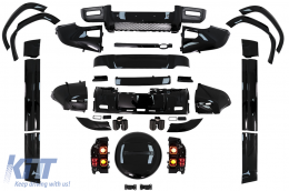 image-5-Body Kit katállhlo gia Land Rover Defender SUV L663 (2019-Up) Piáno Mavro