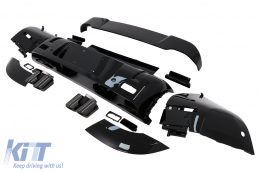 Body Kit katállhlo gia Land Rover Defender SUV L663 (2019-Up) Piáno Mavro-image-6099598