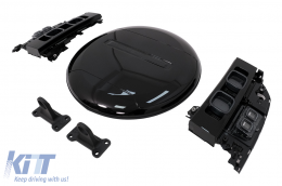 Body Kit katállhlo gia Land Rover Defender SUV L663 (2019-Up) Piáno Mavro-image-6099604