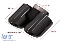 Body Kit katállhlo gia Land Rover Defender SUV L663 (2019-Up) Piáno Mavro-image-6099619