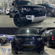 Body Kit katállhlo gia Land Rover Defender SUV L663 (2019-Up) Piáno Mavro-image-6099863