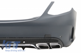 Body Kit katállhlo gia Mercedes C-Class W205 Sedan (2014-2018) C63 Schediasmós-image-6037782