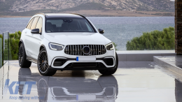 Body Kit katállhlo gia Mercedes GLC SUV Ananéosh X253 (2020-Up) GLC63 Schediasmós-image-6081365