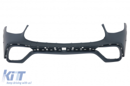 Body Kit katállhlo gia Mercedes GLC SUV Ananéosh X253 (2020-Up) GLC63 Schediasmós Chrómio-image-6081866