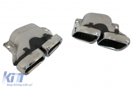 Body Kit katállhlo gia Mercedes GLC SUV Ananéosh X253 (2020-Up) GLC63 Schediasmós Chrómio-image-6081875