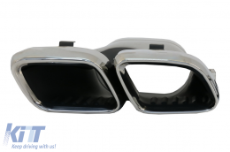 Body Kit katállhlo gia Mercedes GLC SUV Ananéosh X253 (2020-Up) GLC63 Schediasmós Chrómio-image-6081878