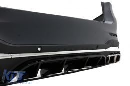 Body Kit katállhlo gia Mercedes GLC SUV Ananéosh X253 (2020-Up) GLC63 Schediasmós Chrómio-image-6095066