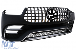 Body Kit katállhlo gia Mercedes GLE W167 SUV Seirá Athlhtikí (2019-Up) GLE 63S Schediasmós-image-6096426