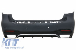 Body Kit katállhlo gia Mercedes GLS-Class X166 (2016-up) GLS63 Schediasmós-image-6043455