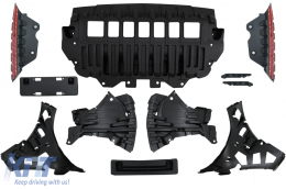 Body Kit katállhlo gia Mercedes S-Class Koupé C217 Seirá Athlhtikí (2015-2021) S63 Schediasmós-image-6096650