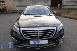 Body Kit katállhlo gia Mercedes S-Class W222 (2013-06.2017) S65 Schediasmós-image-6100764