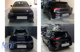 Body Kit katállhlo gia VW Golf VIII Chátsmpak Mk8 MQB (2020-2023) Seirá R Schediasmós-image-6127281