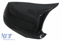 Body Kit Lèvre spoiler Couvertures miroir pour BMW 5 F10 Non LCI 2011-2014 M Look Carbone-image-6079172