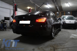 Body Kit M-Technik Look für BMW 5 E60 LCI 2007-2010 mit PDC 18mm Seitenschweller-image-5994487