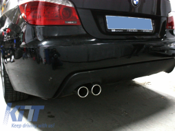 Body Kit M-Technik suitable for BMW E60 (5-series) (2003-2010) with M-Power Exhaust Muffler-image-5992478