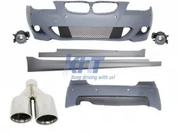image-13-Body Kit M-Technik suitable for BMW E60 (5-series) (2003-2010) with M-Power Exhaust Muffler