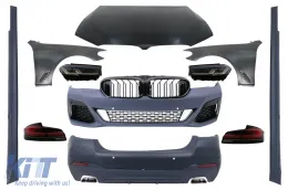 image-31-Body Kit Maska do BMW serii 5 F10 10-17 Konwersja na błotniki G30 LCI Design