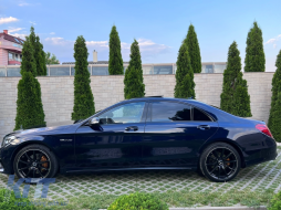 Body Kit me Emprós Grília Chrómio katállhlo gia Mercedes S-Class W222 (2013-06.2017) S63 Schediasmós-image-6094707