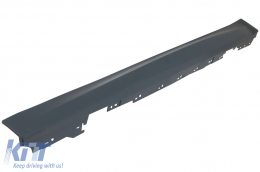 Body Kit me Kentrikés Kagkéla Kidney Double Stripe katállhlo gia BMW Seirá 3 F30 (2011-2019) M3 CS Look Chorís fóta omíchlhs-image-6077568