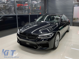 Body Kit me Ákroi Exatmíseon Chrómio katállhlo gia BMW Seirá 5 G30 (2017-2019) M5 Schediasmós-image-6089777
