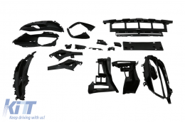 
Body kit MERCEDES A-osztály W176 (2012-2018) modellekhez, A45 Dizájn, lökhárító kipufogóvég-image-6083874