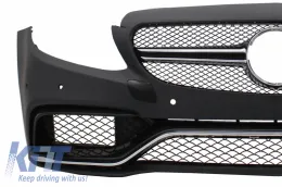 Body Kit подходящ за MERCEDES C-Class W205 S205 (2014-2018) Standard Ed. C63 Дизайн-image-6020328