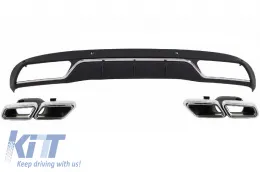 Body Kit подходящ за MERCEDES C-Class W205 S205 (2014-2018) Standard Ed. C63 Дизайн-image-6020339