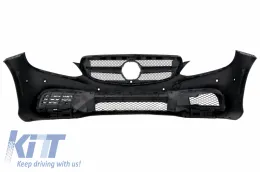 Body Kit подходящ за Mercedes E-Class W212 Facelift (2013-2016) E63 A-Design Блестящо черно Edition-image-6043883