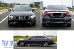 Body Kit Mercedes E-osztály W213 2016-2019 modellekhez, Facelift 2020 E63s dizájn-image-6102278