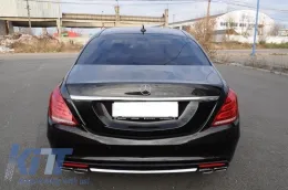 Body Kit подходящ за Mercedes S-Class W222 (2013-06.2017) S63 Дизайн Хром Special Edition-image-6014535