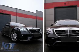 Body Kit подходящ за Mercedes S-Class W222 Facelift (2013-06.2017) S63 Дизайн-image-6096420