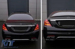 Body Kit подходящ за Mercedes S-Class W222 Facelift (2013-06.2017) S63 Дизайн-image-6096421
