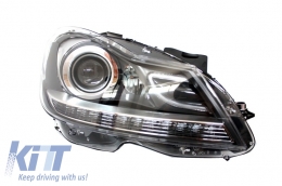 
Body kit MERCEDES W204 (2007-2014) modellekhez, C63 Dizájn, LED hátsó lámpákkal-image-6002775