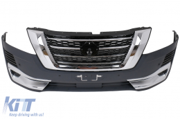 Body Kit Nissan GT-R 08-17 modellekhez, Facelift 2017 Dizájn, lökhárító, hűtőrács, motorháztető, fényszóró-image-6114092