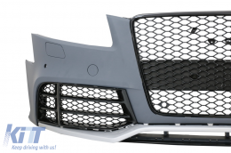 Body Kit para Audi A5 8T Pre Facelift Coupe Cabrio 07-11 Parachoques RS5 Look-image-6072206
